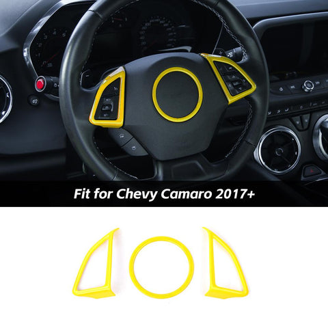 Steering Wheel Cover Trim For Chevrolet Camaro 2017+｜CheroCar