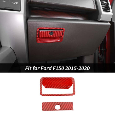 CoPilot Organizer Storage Box Handle Cover Trim For Ford F150 2015-2020 Accessories | CheroCar