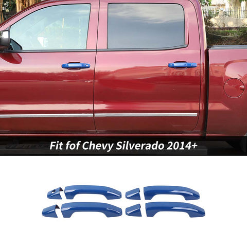 Exterior Door Handle Cover Trim Decor For Chevy Silverado/ GMC Sierra 2014+ Accessories｜CheroCar