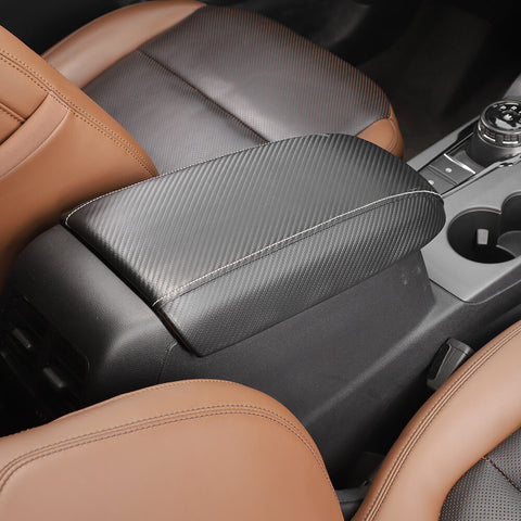 For 2021+ Ford Bronco Sport Console Armrest Storage Box Panel Trim Decor Cover