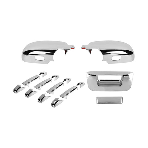 For 2007-2013 Chevy Silverado/GMC-SIERRA Reverse Mirror/Car Door/Tailgate Handle Shell Trim Cover