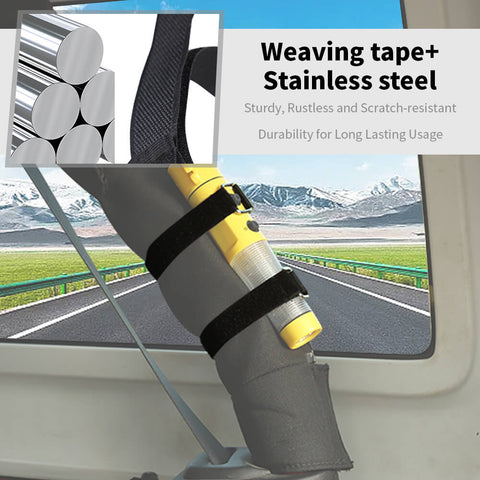 Fit for universal car Soft Top Rear Window Roll-Up Snap Straps