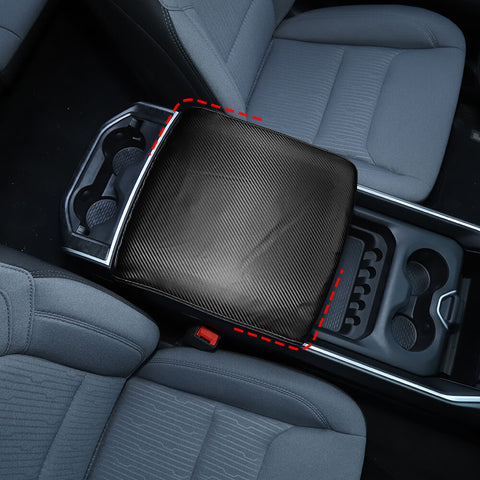 For 2018+ Dodge RAM Console Armrest Box Soft Pad Protector Cover