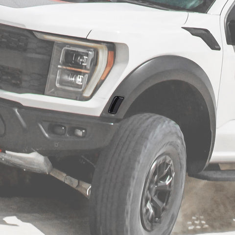 For 2021+ Ford F150 Raptor Wheel Eyebrow Light Lamp Cover Trim Decor