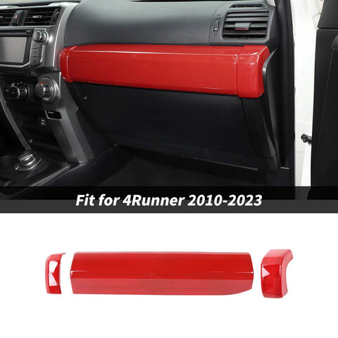 For 2010-2023 Toyota 4Runner 3 x Console Co-Pilot Dashboard Cover Trim