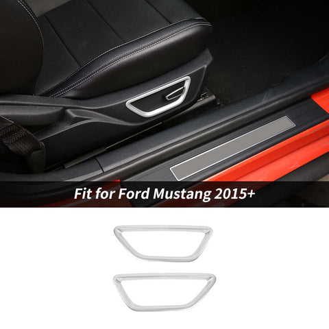 Seat Adjust Switch Button Trim Bezel For Ford Mustang 2015+ Accessories | CheroCar