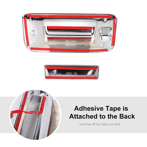 for 2007–2013 Chevy Silverado/GMC Sierra Tailgate Handle Trim (Fits with Camera & Lock)