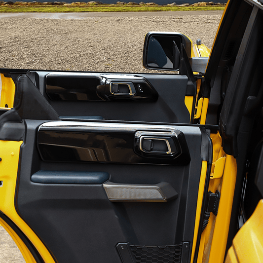 For 2021+ Ford Bronco 4-Door Interior Door handle Panel Shell Cover Trim