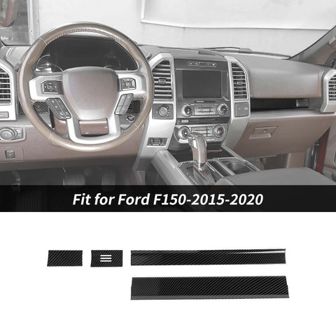 Center Console Dash Strips Trim Cover For Ford F150 2015-2020 Accessories | CheroCar