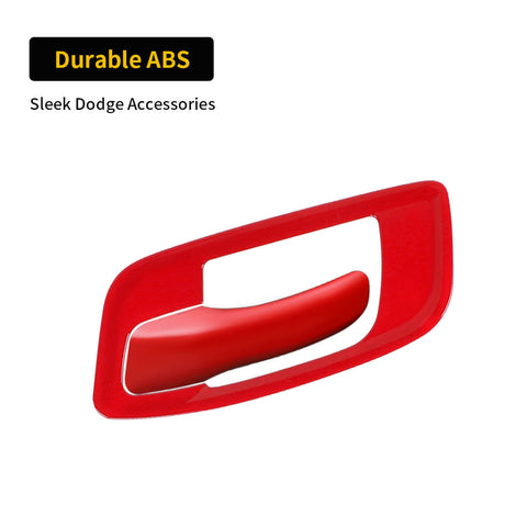 For 2011+ Dodge Charger/Chrysler 300C Interior Door Handle Ring Bowl Frame Decor Cover Trim Bezels