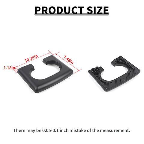 For 2004-2014 Ford F150 Center Console Cup Holder Replacement Pad Accessories