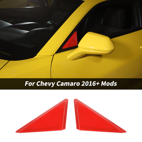 For 2016+ Chevy Camaro Exterior Front Triangle A Pillar Panel Trim