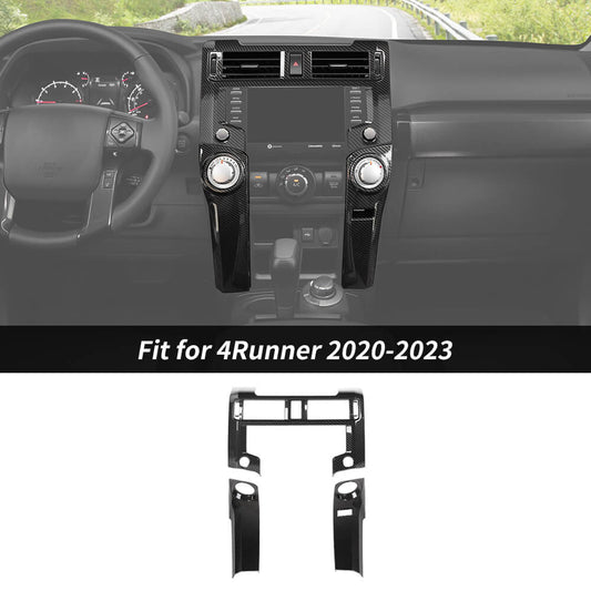 For 2020-2023 Toyota 4Runner Central Navigation Panel Air Conditioner Cover Trim