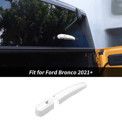 Rear Windshield Window Rain Wiper Cover Trim For Ford Bronco 2021+ Accessories | CheroCar