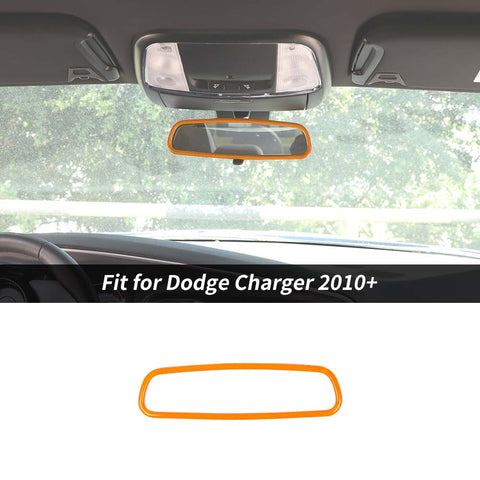 Interior Rearview Mirror Frame Trim Cover Bezels For Dodge Charger 2010+ Accessories | CheroCar