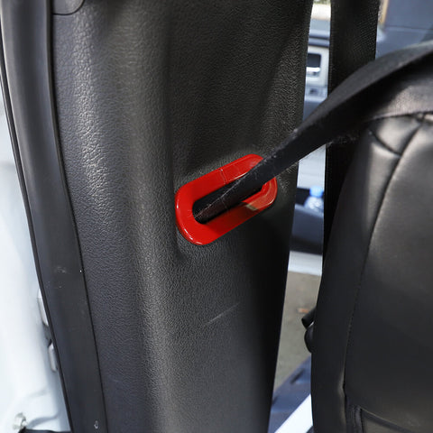 For 2009-2014 Ford F150 Raptor Headrest & Seat Belt Adjustment Cover Trim Decor