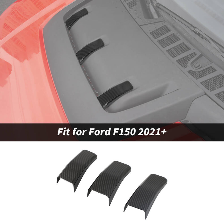 For 2021+ Ford F150 Raptor Hood Scoop Air Vent Cover Trim Decor