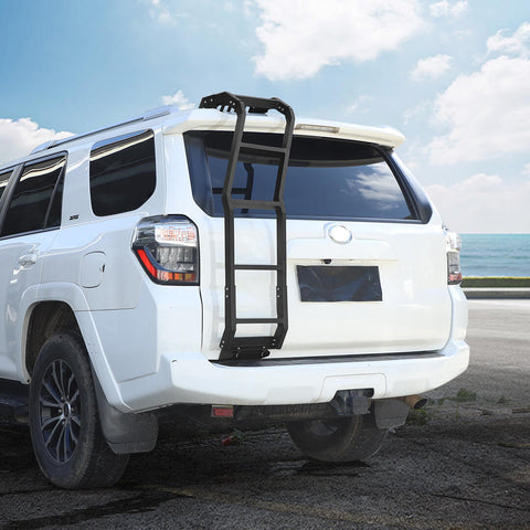 For 2010-2023 4Runner Rear Door Roof Ladder Tailgate Hatch Ladder Accessories
