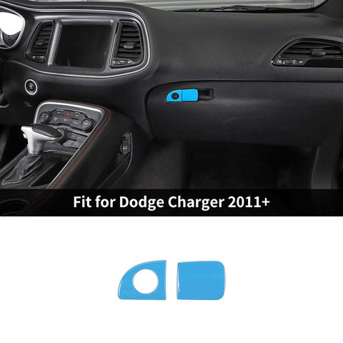 Passenger Storage Grab Handle Button Trim for Dodge Challenger 2015+ & Charger 2010+ & Chrysler 300C 2011+｜CheroCar