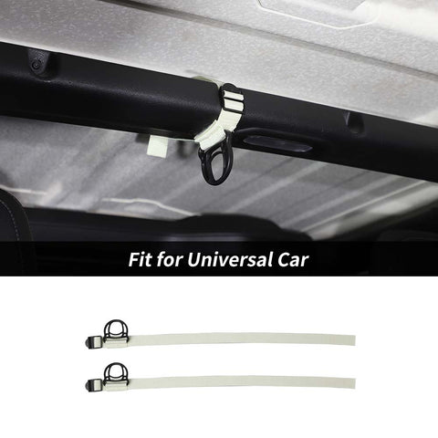 2 x Roll Bar Coat Hanger Clothes Hook For Universal Car Accessories | CheroCar