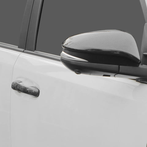 For 2017-2023 4Runner Rearview Mirror Cap Cover Trim Door Handle Shell Cover