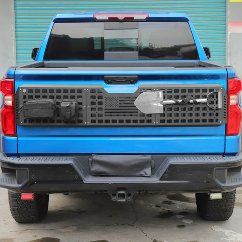 For 2022+ Chevy Silverado Rear Tailgate Extension Guard Plate Holder Frame