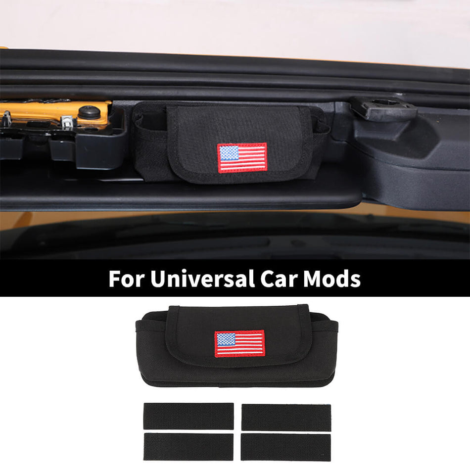 For Universal Car Multi-functional Storage Bag US Flag