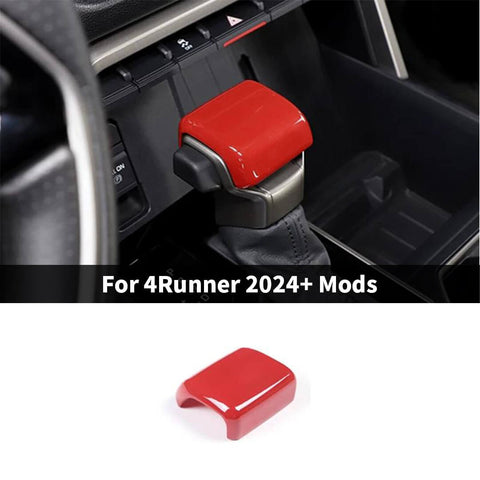 For 2024+ 4Runner Interior Center Console Gear Shift Head Knob Cover Trim