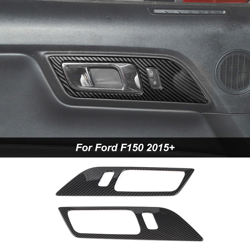 For 2015+ Ford Mustang Door Handle Frame Trim Cover