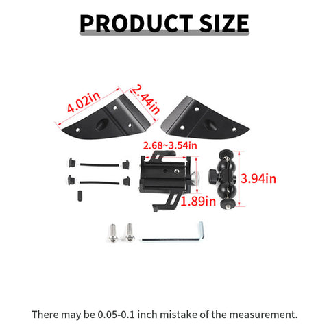 For 2018+ Dodge RAM A-pillar Phone Holder Mount Bracket