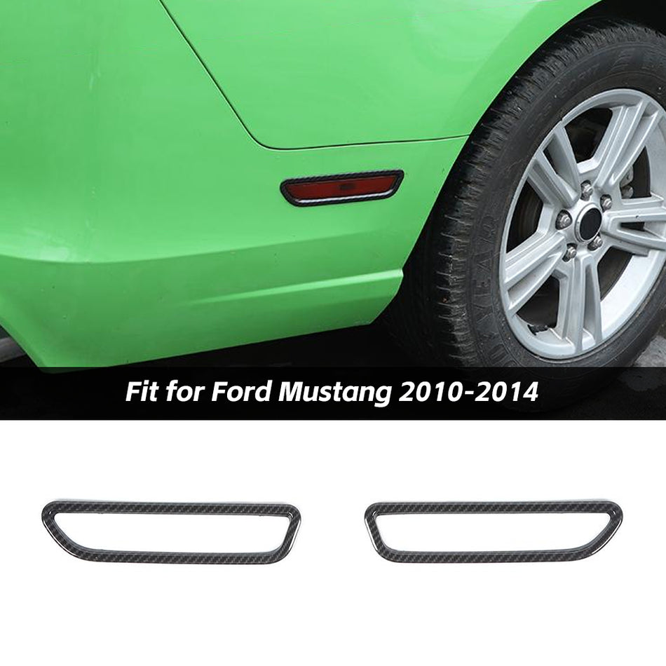 For 2010-2014 Ford Mustang Rear Wheel Eyebrow Light Trim Ring