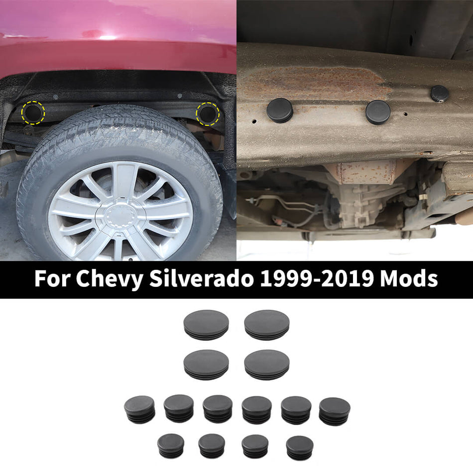 For 1999-2019 Chevy Silverado/GMC-SIERRA Exterior Chassis Waterproof Plug Accessories (14 pcs)