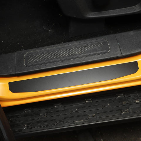 Outer Door Sill Plate Scuff Cover Guard For Ford Bronco 2021+ 4-Door Accessories | CheroCar