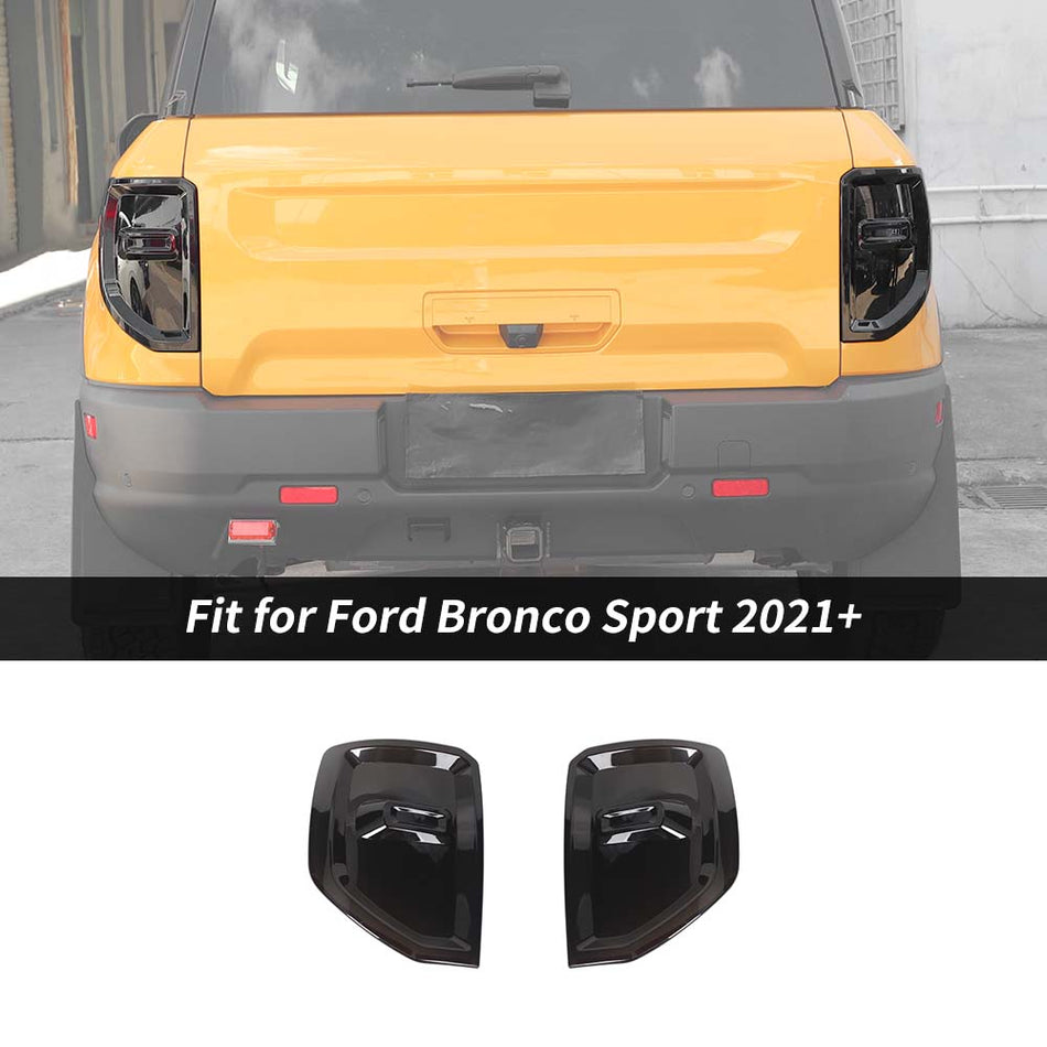 For 2021+ Ford Bronco Sport Rear Taillight Lamp Panel Cover Trim Guard