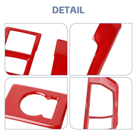 For 2015-2020 Ford F150 6 x Central Control Panel Cover Trim Frame