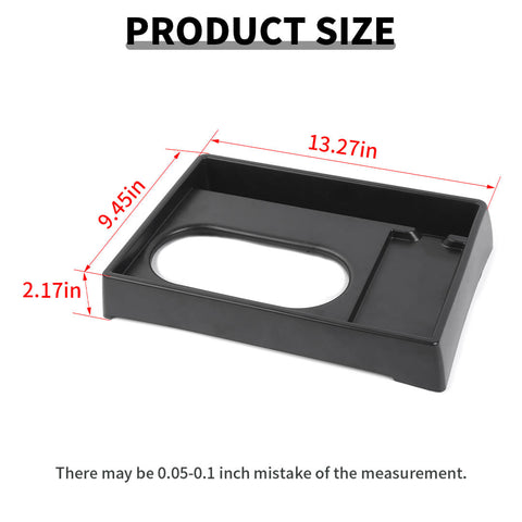 For 2021+ Ford F150/F250/F350/F450 Center Console Front Cup Holder Storage Box
