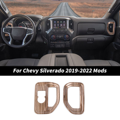 For 2019-2022 Chevy Silverado/GMC Sierra Dash Sides AC Air Vent Trim Cover
