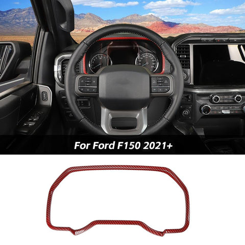 Dashboard track pack bezel Cover Frame Decor Trim For Ford F150 2021+ Accessories | CheroCar