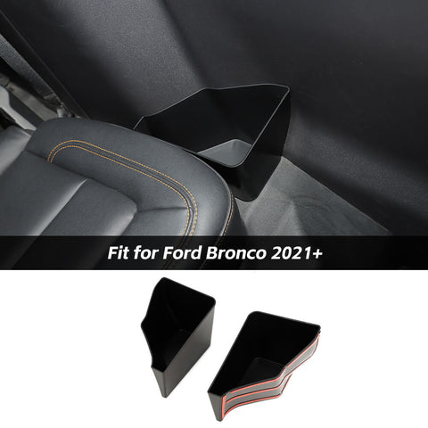 Rear Back Seat Cargo Headrest Storage Box Organzier For Ford Bronco 2021+ 2-Door Accessories | CheroCar