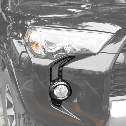 For 2014-2023 Toyota 4Runner SR5/TRD Pro Car Front Fog Light Lamp Decor Cover Trim