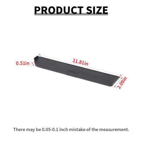 For 2024+ Ford Mustang Center Console Under Display Screen Storage Box Organizer