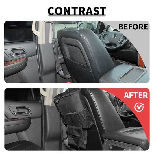 For Universal Car Seat Multi-Pocket Warm Keep Travel Storage Bag Organizer Holder