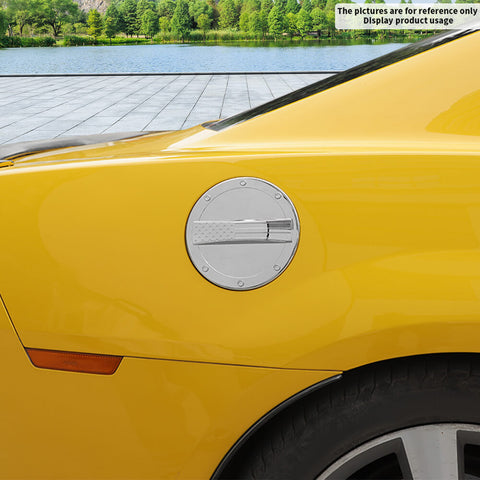 For 2012-2015 Chevy Camaro Exterior Fuel Tank Cover Gas Lid Cap Trim
