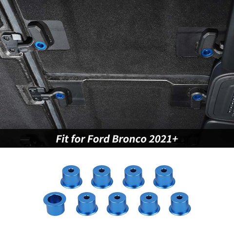 For 2021+ Ford Bronco 4-Door 9 x Hard Top Switch Replacement Cover Ring