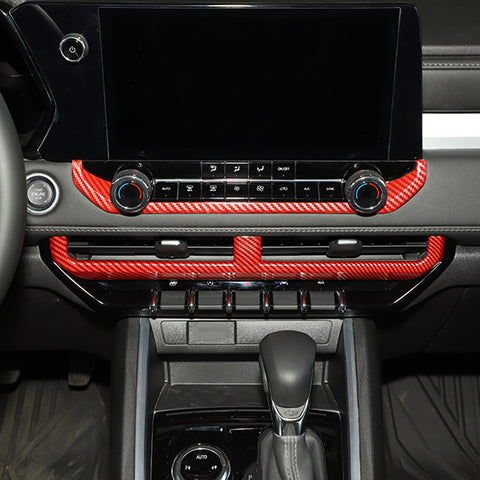 For 2023+ Chevy Colorado/GMC-CANYON Center Console Control Panel Trim Cover