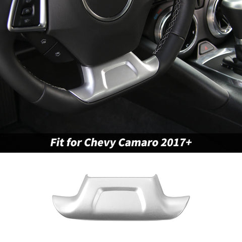 For 2017+ Chevrolet Camaro Steering Wheel Lower Decor Cover Trim Bezels