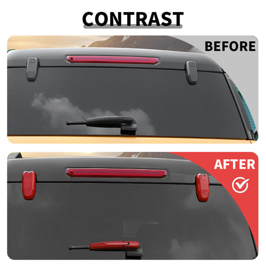 For 2021+ Ford Bronco Sport Rear Wiper Tailgate Light Glass Hinge Cover Trim