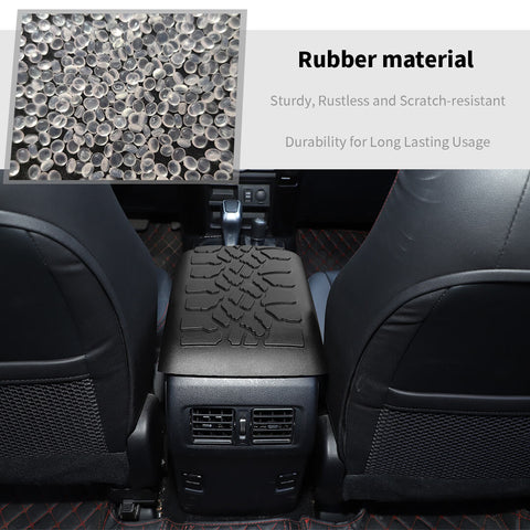 For 2010-2023 4Runner Center Console Armrest Box Pad Cover Protector Trim Cushion