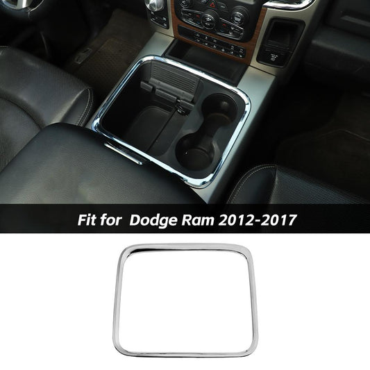 Central Storage Box Cover Trim Decor Frame For Dodge Ram 2012-2017 Accessories | CheroCar