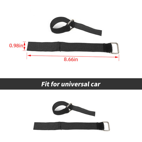 Fit for universal car Soft Top Rear Window Roll-Up Snap Straps